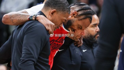 快船太惨！琼斯右膝韧带二级扭伤休战6周 两次大伤都被绿军球员压伤|凯尔特人|洛杉矶快船队|小德里克·琼斯|伤停六周|德里克-怀特_新浪体育_新浪新闻